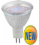 LED Spotlight - 3W JCDR 230V Cupa sticla alba VT-1882