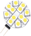 LED Spotlight -  2.5W 12V G4 SMD5050- alb cald, blister 2 piese, VT-1877