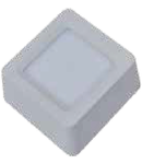 Spot LED de suprafata patrat  alb - 22W, W/O driver, VT-1422 SQ