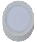 Spot LED de suprafata rotund alb - 8W, W/O driver, VT-1408 RD