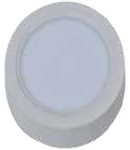 Spot LED de suprafata rotund alb - 15W, W/O driver, VT-1415 RD