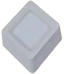 Spot LED de suprafata  patrat alb - 15W, W/O driver, VT-1415 RD