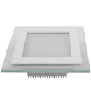 Panel LED spot din sticla, rotund cu schimbare  de culoare  3000K / 4500 K / 6000 K- 12W, VT-1204G-SQ