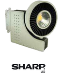 LED EURO 23W- Track  luminos COB -corp alb 5000K,  VT-4525 T