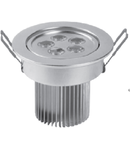 Spot incastrat cu LED, 6W/6500K/IP20, crom mat, TG-3103.11062