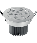 Spot incastrat cu LED, 9W/2700K/IP20, crom mat, TG-3103.11092