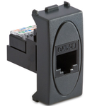 Priza  RJ45 Cat.5e UTP, 8/8 contacte, gri