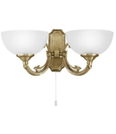 Lampa perete SAVOY bronzed 220-240V,50/60Hz IP20