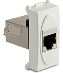 Priza RJ45 Cat.5e FTP ecranata, alb