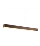 Lampa suspendata Collada,3x6w,maro-auriu