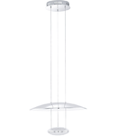 Lampa suspendata Lemos,2x7.8w,crom