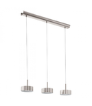 Lampa suspendata ESTOSA,3x6w,argintiu,LED