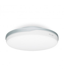 Plafoniera RS PRO LED R1 cu senzor de miscare inalta frecventa,11 W,lumina calda,argintiu