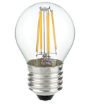 Bec LED Filament,4 w,E27,lumina calda,bulb sticla G45