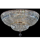 Candelabru Diamant Crystal Basfor 16 becuri dulie E14, 230V,D.600cm, H.35 cm,Auriu