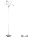 Lampa de podea Faville, 18 becuri, dulie G4, D:600 mm, H:1850 mm, Crom