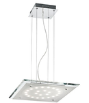 Pendul Pacific, 24 LED, L:450 mm, H:200/1100 mm, Transparent