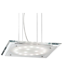 Pendul Pacific, 18 LED, L:380 mm, H:200/1100 mm, Transparent