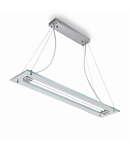 Pendul Relax, 2 neoane, L:1060 mm, H:80/1200 mm, Transparent