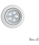 Spot incastrat Delta, D:105 mm 5W, 450Lm, LED, Rotund, Alb