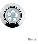 Spot incastrat Delta, D:105 mm 5W, 450Lm, LED, Rotund, Crom