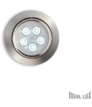 Spot incastrat Delta, D:105 mm 5W, 450Lm, LED, Rotund, Nichel