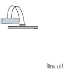 Aplica Bow, 36 LED, 144 Lm, L:260 mm, H:180 mm, Crom