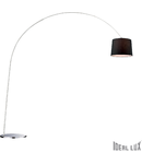 Lampa de podea Dorsale 1 bec, dulie E27, D:2170 mm, H:2320 mm, Negru