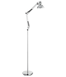 Lampa de podea Wally, 1 bec, dulie E27, L:200 mm, H:820 mm, Crom