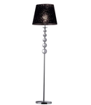 Lampa de podea Step,1 bec, dulie E27, D:430 mm, H:1660 mm, Negru