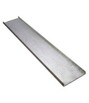 Capac pentru jgheam metalic 100x15x0,75 mm