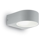 Aplica de exterior Iko, 1 bec, dulie E27, L:140 mm, H:70 mm, Gri