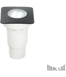 Spot in pardoseala Ceci mic patrat, 1 LED, dulie GU10, L:90 mm, H:135 mm, Negru