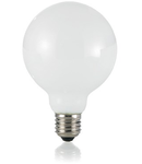 Bec LED Globo alb, dulie E27, 8 W - 3000 K, lumina calda, D: 95 mm