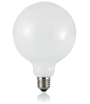 Bec LED Globo alb, dulie E27, 8 W - 3000 K, lumina calda, D: 125 mm