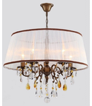 Lampa Cannella,5 becuri dulie E14, 230V,D.57cm, H.51 cm,Bronz