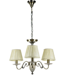 Candelabru Battista ,3 becuri dulie E14, 230V,D.38cm, H.57 cm,Bronz