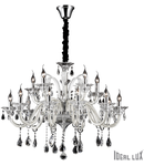 candelabru Colossal, 15 becuri, dulie E14, D:950 mm, H:900/1800 mm, Fildes