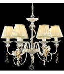 Candelabru Elina,6 becuri dulie E14, 230V,D.61 cm, H.51 cm,Auriu