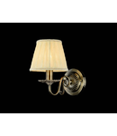 Aplica Elegant Battista,1 x E14, 230V, D.16cm,H.23 cm,Bronz