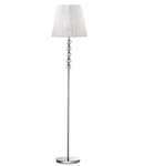 lampa de podea Le Roy, 1 bec, dulie E27, D:350 mm, H:1575 mm, Crom