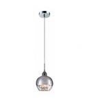 Lampa suspendata Fusion Iceberg,1 x E14,D.150,cm,H.1000 cm,Nichel