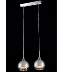 Lampa suspendata Fusion Iceberg,2 x E14,D.370,cm,H.1000 cm,Nichel