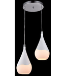 Lampa suspendata Fusion Iceberg,2 x E14,D.360,cm,H.1200 cm,Alb