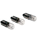 bec LED E10  lampa indicatoare Aster 235V Alb