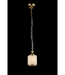 Lampa suspendata Fusion Sherbon,1 x E27,D.120,cm,H.250 cm,Bronz antic