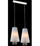 Lampa suspendata Fusion Assol,2 x E14,D.390,cm,H.1000 cm,Alb