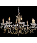 Candelabru Royal Classic Astron,8 x E14,D.850,cm,H.580 cm,Bronz