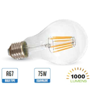 Bec led filament VT-1989 8W E27 2700k lumina calda