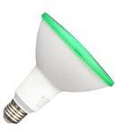 Bec LED PAR 38,15 W, soclu E27 ,lumina verde,IP65,unghi dispersie 30 °